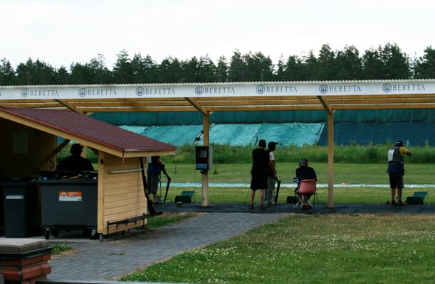 Hälvälän ampumahiihtostadionin paviljonki